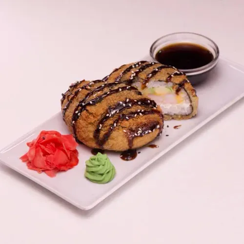 Sushi burger creveti