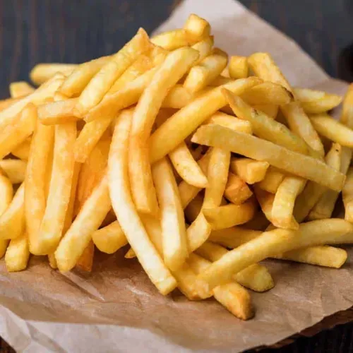 Cartofi pai + ketchup